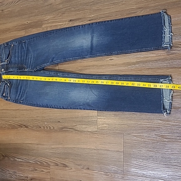 Rag & Bone Dark Blue Ankle Jeans - Picture 6 of 16